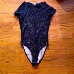 Bebe lace bodysuit